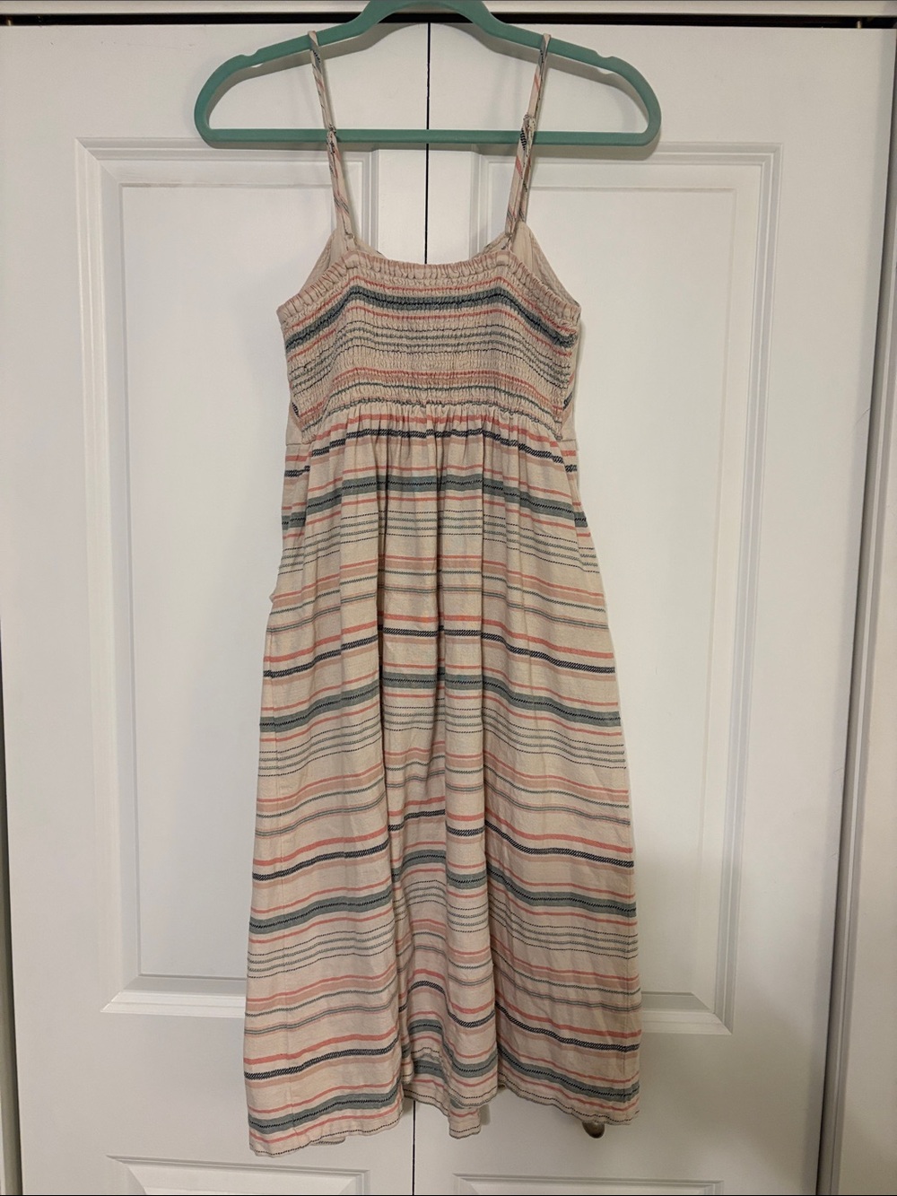 🪷lovestitch 100% Cotton Multicolor Midi Dress - Picture 2 of 8